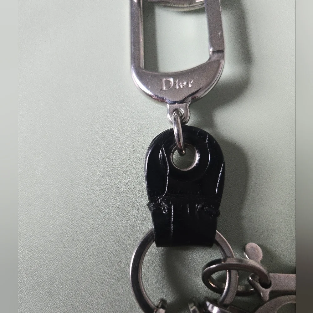 Authentic Dior Bag Charm & Key Holder